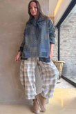 Hippie Shake Patchwork Sweatshirt Denim